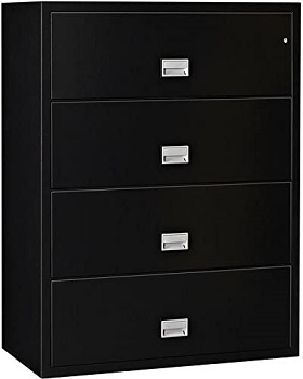 BEST LATERAL 4-DRAWER FIREPROOF FILE CABINET