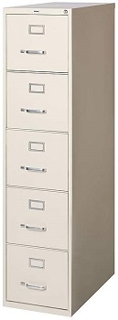 BEST LOCKED 5-DRAWER VERTICAL FILE CABINET