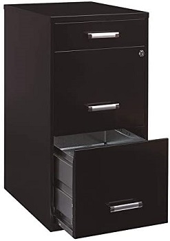 BEST METAL 3-DRAWER VERTICAL FILE CABINET