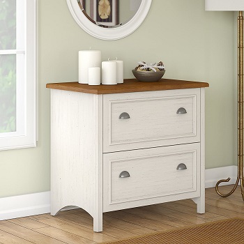 BEST OF BEST ANTIQUE WHITE FILE CABINET