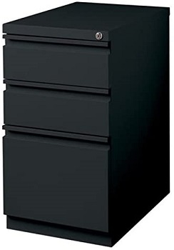 BEST OF BEST BLACK 3-DRAWER FILE CABINET