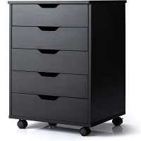 BEST ON WHEELS 5-DRAWER LATERAL FILE CABINET picks
