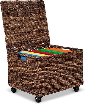 BEST PORTABLE BASKET FILING CABINET