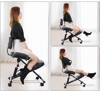 BEST WITH BACK SUPPORT CROSS-LEGGED DESK CHAIR