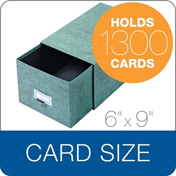 Globe-Weis Index Card Storage