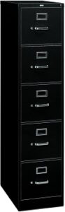 HON 5-Drawer Filing Cabinet