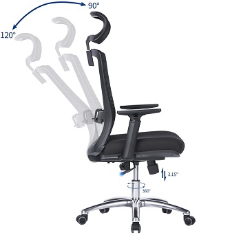 Novelland Ergonomic Home Desk Chair