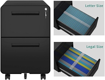 YITAHOME 2 Drawer Mobile