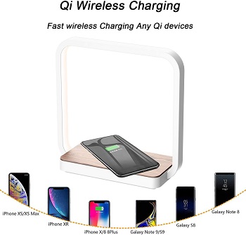 BEST BEDSIDE WIRELESS PHONE CHARGING LAMP