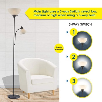 BEST CHEAP ADJUSTABLE FLOOR LAMP FOR READING