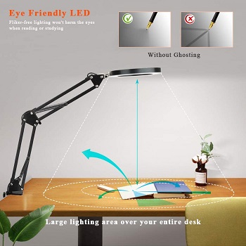 BEST CLAMP MAGNIFYING WORKBENCH LIGHT