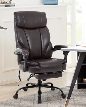BEST ERGONOMIC OFFICE CHAIR WITH MASSAGE AND FOOTREST