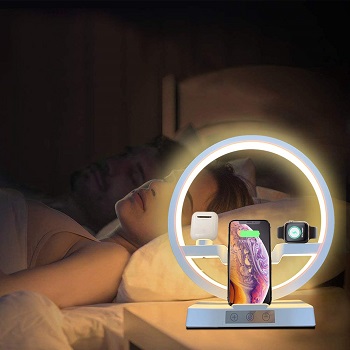 BEST IPHONE WIRELESS PHONE CHARGING LAMP