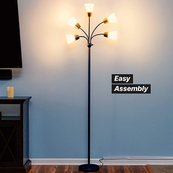 BEST OF BEST ADJUSTABLE FLOOR LAMP FOR READING