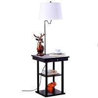 BEST OF BEST END TABLE WITH LAMP AND USB picks