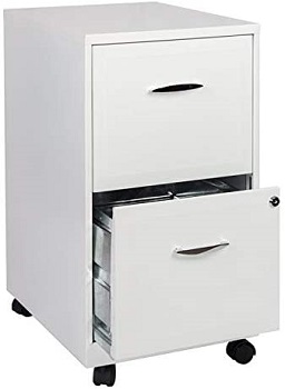 BEST OFFICE 2-DRAWER MOBILE FILE CABINET