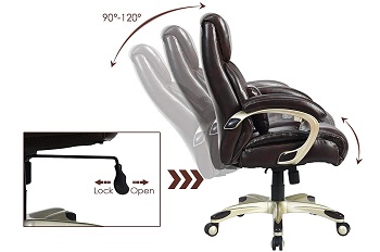 BEST WITH BACK SUPPORT HEAVY DUTY OFFICE CHAIR 400 LBS