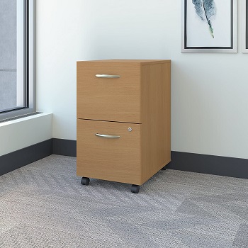 BEST WOOD 2-DRAWER VERTICAL FILE CABINET