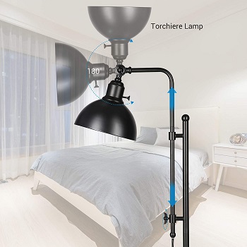 BEST LED ADJUSTABLE FLOOR LAMP FOR READING