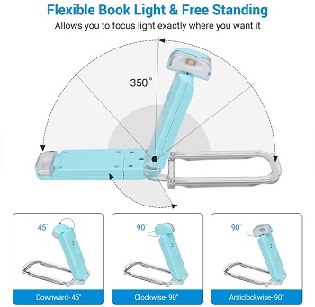 DEWENWILS USB Rechargeable Book Light