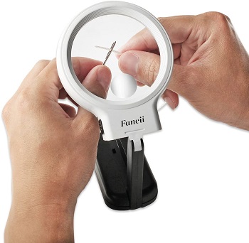 Fancii LED Lighted Hands Free Magnifying