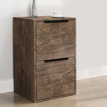 GREATMEET Wood File Cabinet with