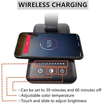 BEST IPHONE WIRELESS PHONE CHARGING LAMP