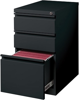 Hirsh Industries 3 Drawer Mobile File Cabinet