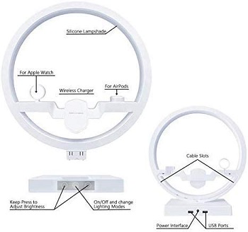 Wireless Charger Stand Lamp, JODNO