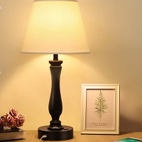 BEST BEDSIDE TOUCH TABLE LAMP WITH USB PORT PCIKS