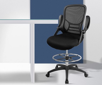 BEST DRAFTING TALL OFFICE CHAIR WITH ARMS