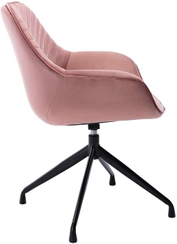 BEST FOR STUDY PINK DESK CHAIR NO WHEELS