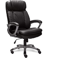 BEST LEATHER BLACK EXECUTIVE OFFICE CHAIR Summary