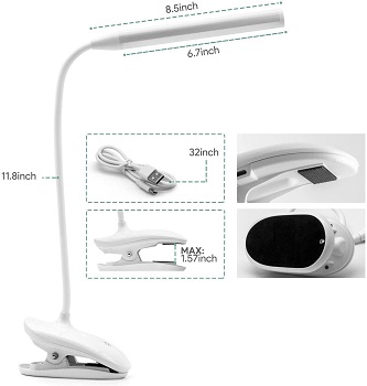 BEST LED CLIP-ON HEADBOARD LAMP