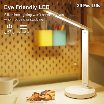 BEST MODERN WHITE LED DESK LAMP
