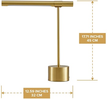 BEST READING BRASS TASK LAMP