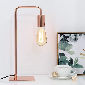 BEST ROSE GOLD TASK LAMP