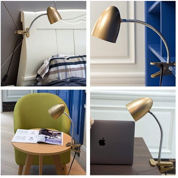 BEST VINTAGE CLIP-ON HEADBOARD LAMP