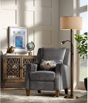 BEST VINTAGE FLOOR LAMP FOR READING CHAIR