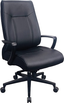BEST WITH ARMRESTS BLACK EXECUTIVE OFFICE CHAIR