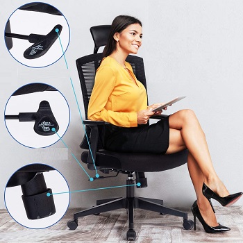 BEST WITH ARMRESTS TALL OFFICE CHAIR WITH ARMS
