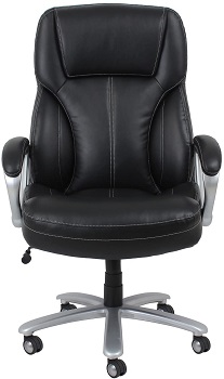 BEST WITH BACK SUPPORT TALL OFFICE CHAIR WITH ARMS