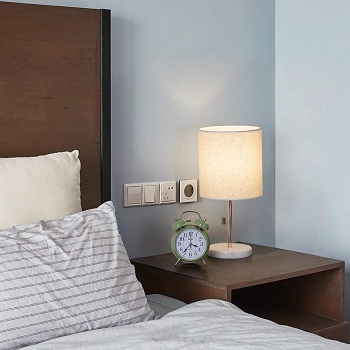 HAITRAL Bedside Table Lamp - Small