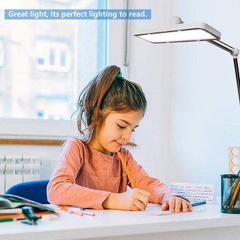 LED Desk Lamp with Clamp, Dimmable