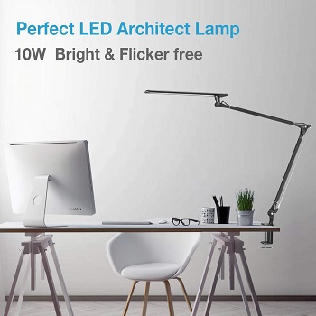 Phive LED Desk Lamp, Architect Task