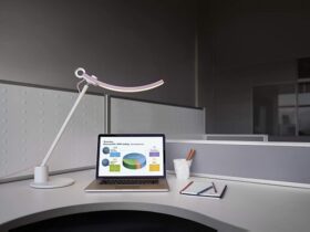 modern white desk lamp