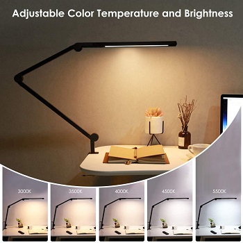 niulight Swing Arm Lights, LED Desk