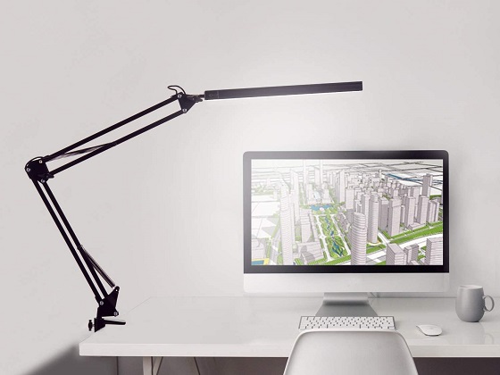 Best 6 Swing Arm Clamp Desk Lamps For, Swing Arm Desk Lamp With Clamp