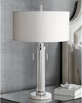 BEST BEDSIDE CHROME DESK LAMP