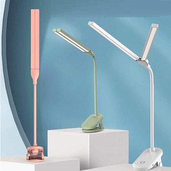 BEST CLAMP DOUBLE DESK LAMP